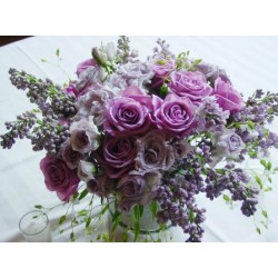 Rose & Lilac Table Display